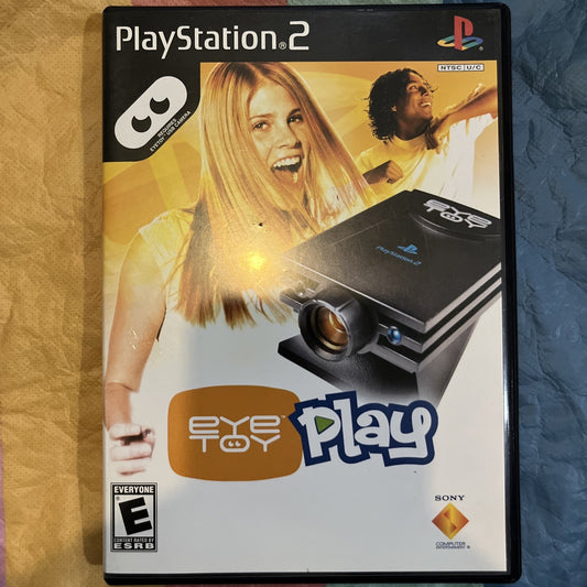 EyeToy: Play (PS2) Requires Eyetoy Not Included. Tested. Manual. Original Case