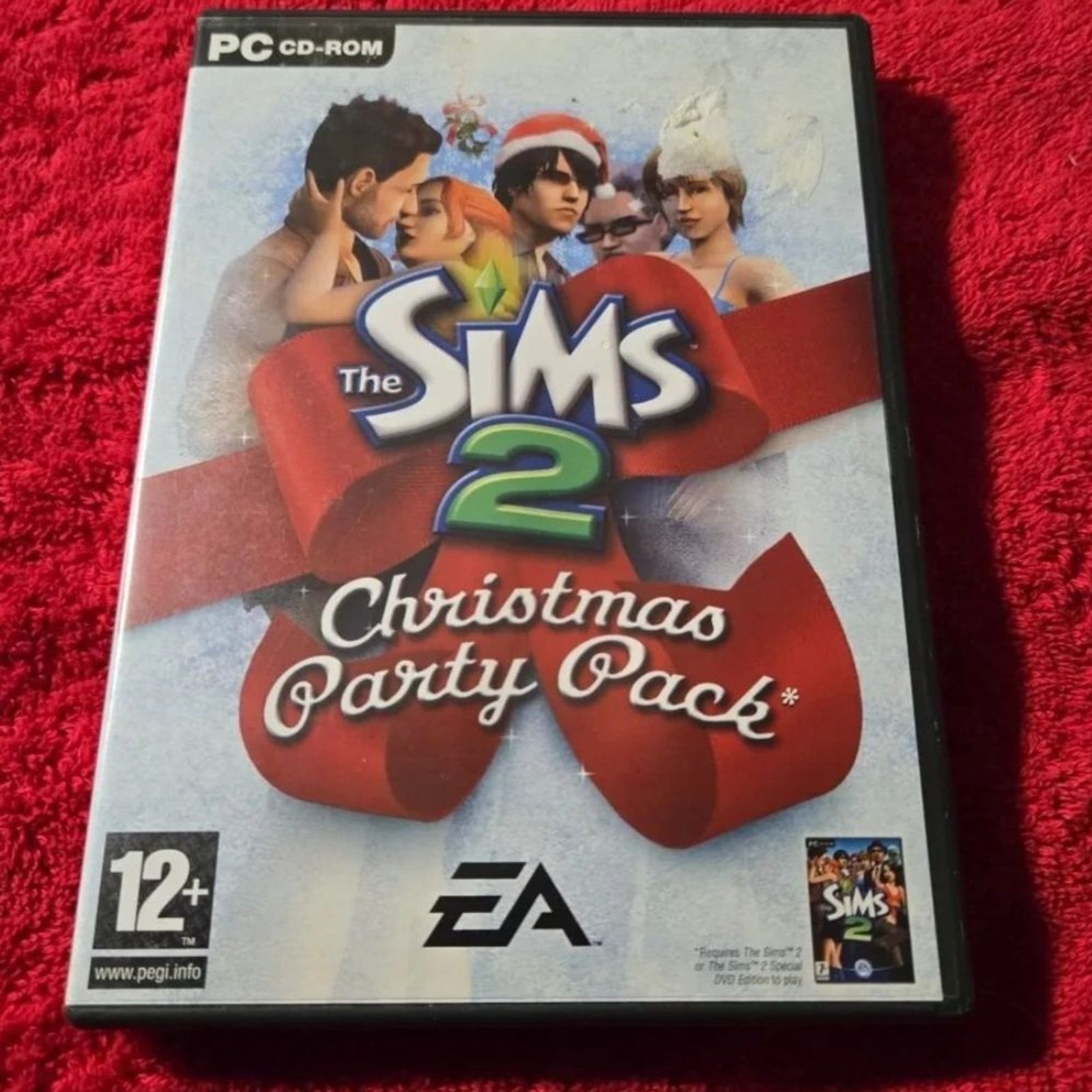 The Sims 2: Christmas Party Pack (DVD) Factory Sealed