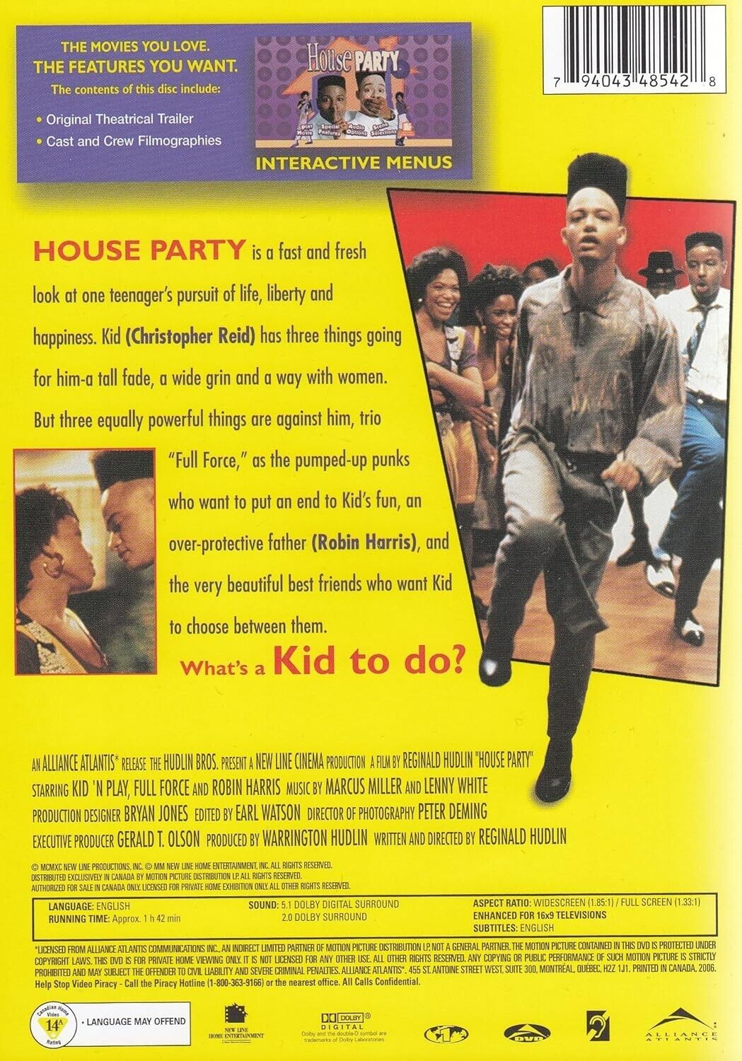 House Party (DVD, 2000)  BRAND NEW