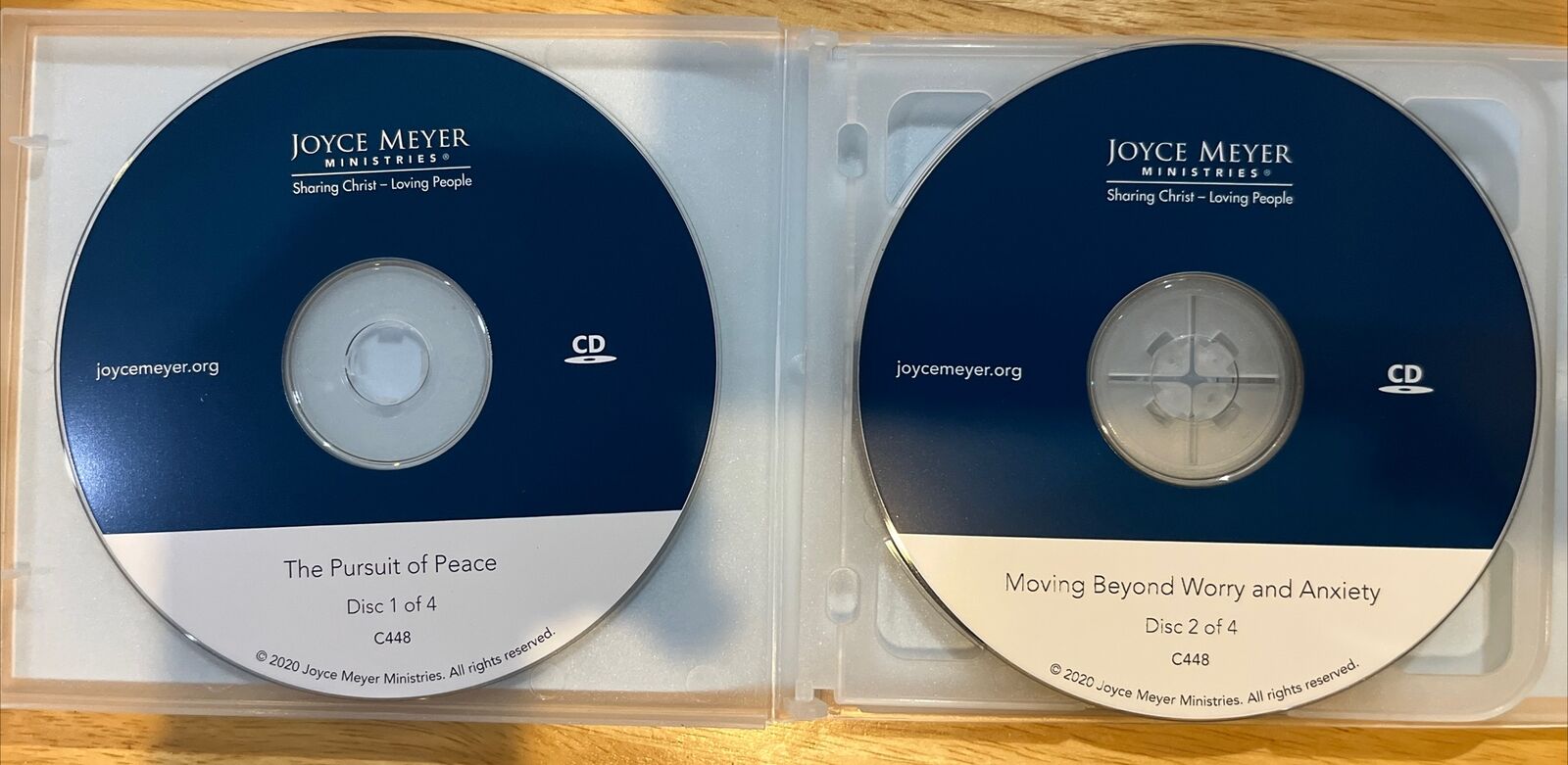 JOYCE MEYER 4 CD TEACHING ESTABLISHING A CULTURE OF PEACE