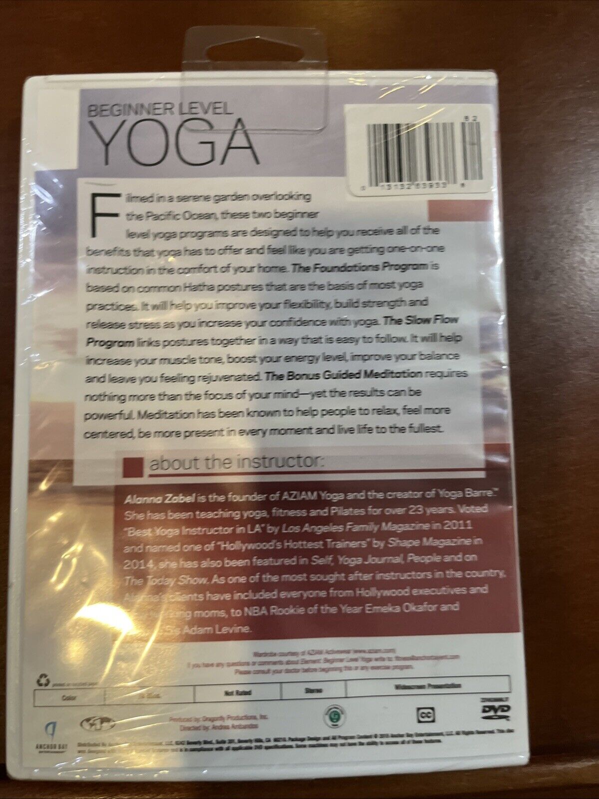 Element: Beginner Level Yoga - Brand New (DVD)
