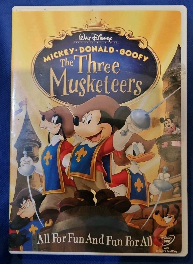 Three Musketeers (DVD, 2003) New. No Digital Download