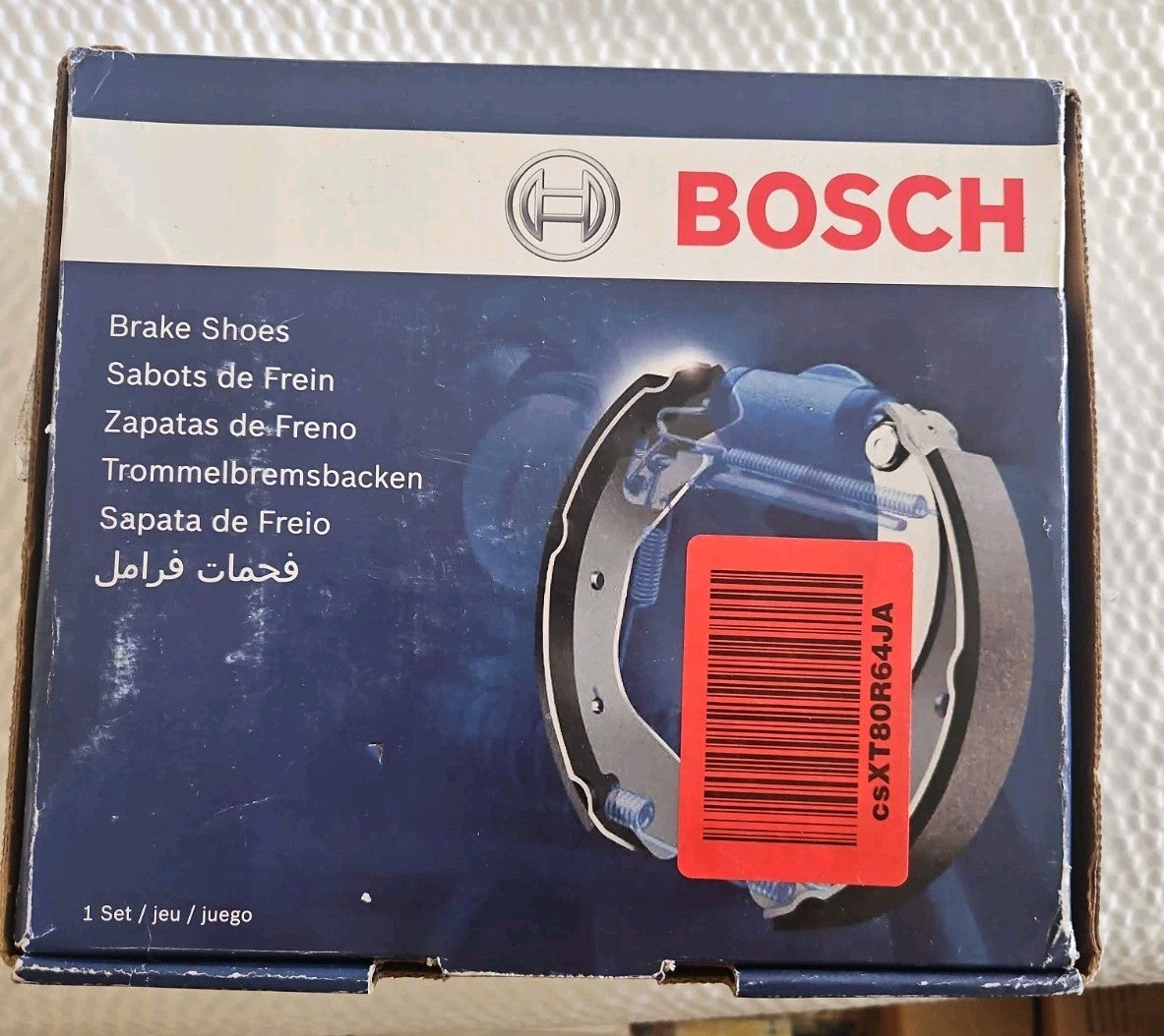 Genuine Bosch Bosch Parking Brake Shoe Set BS854