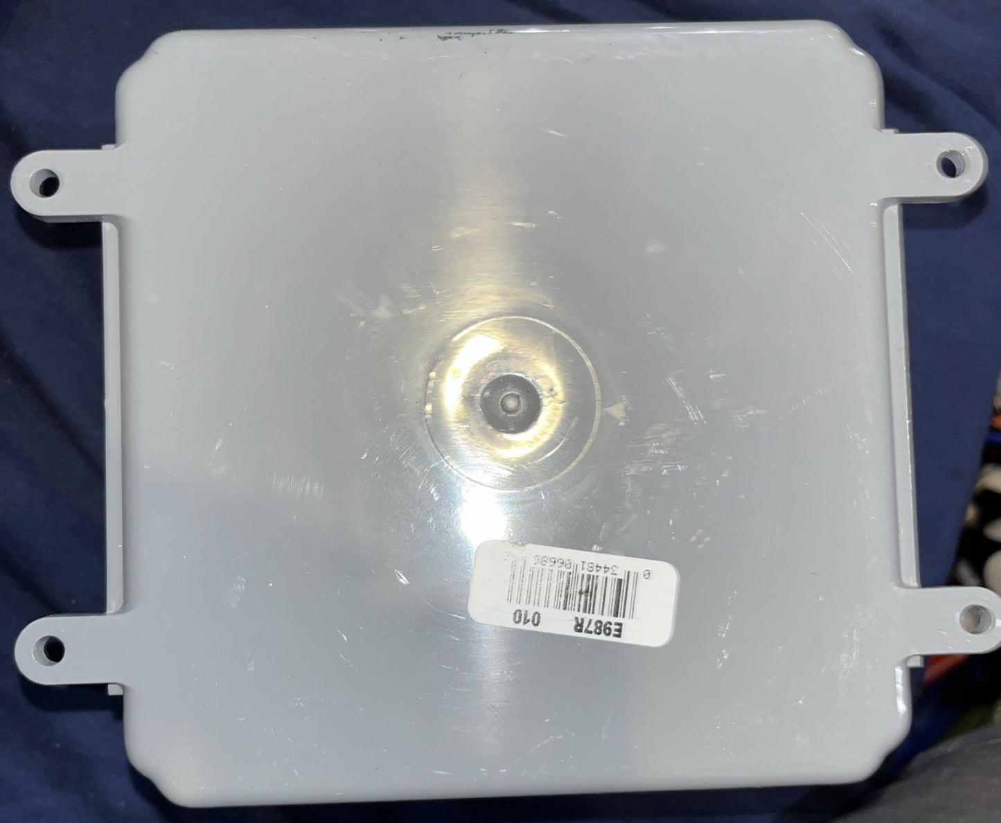 Carlon E987RR PVC Junction Box Enclosure - Gray