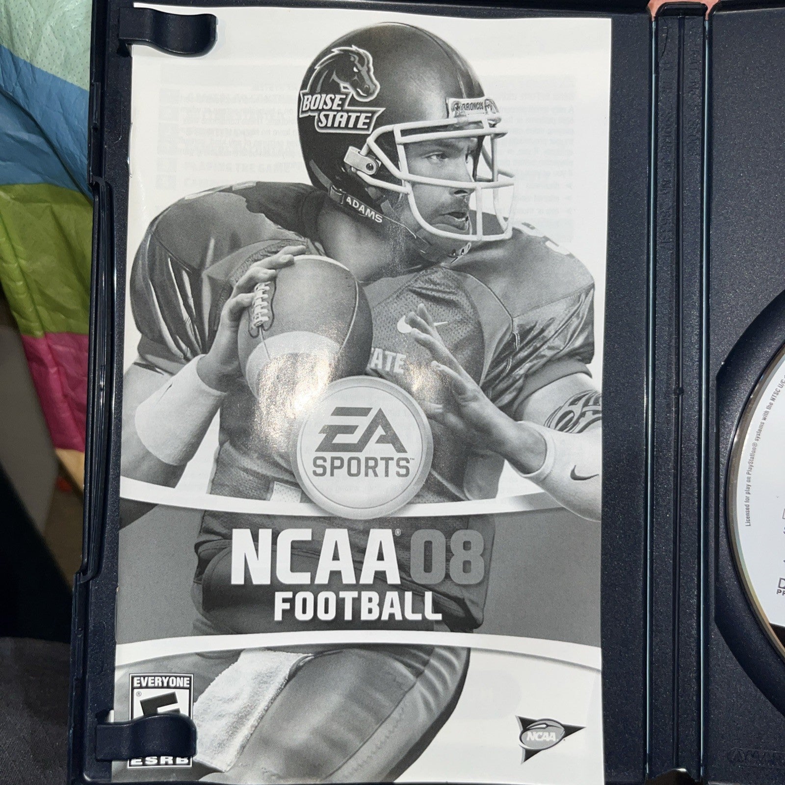 NCAA Football 2008 - PlayStation 2, PS2 Tested