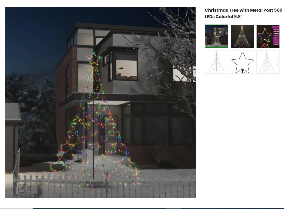 Christmas Tree & Holiday LED LIghting