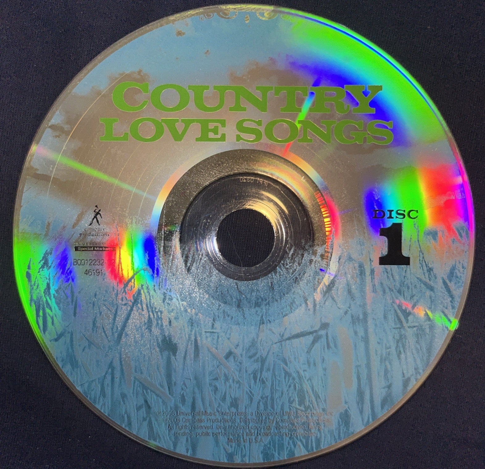 Country Love Songs (CD)