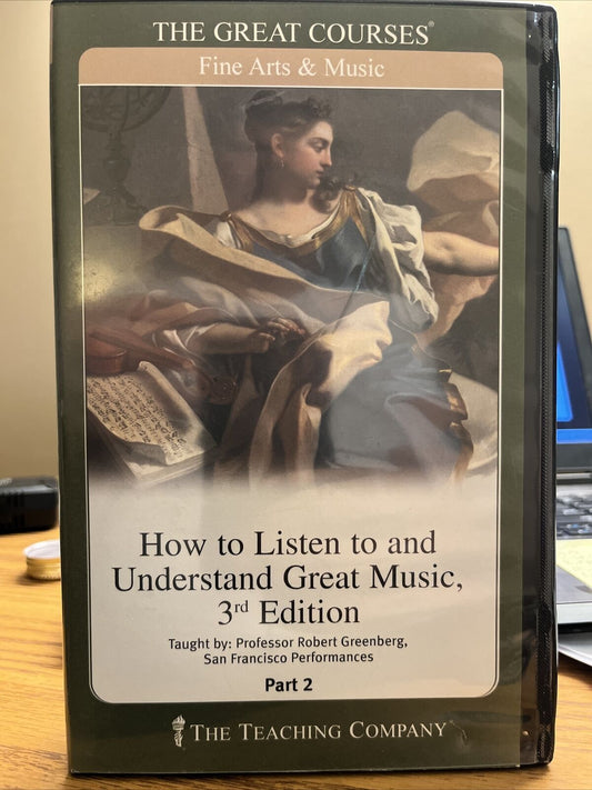 How to Listen to and Understand Great Music by Robert Greenberg (Compact Disc)