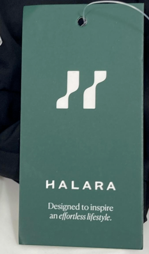 Halara Womens Black Elastic Waist Pull On Yoga Shorts NWT Small