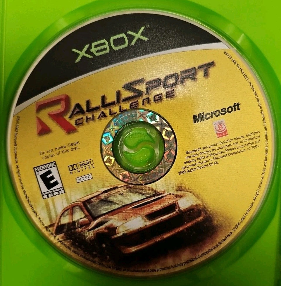 Rallisport Challenge (Xbox) Tested. No Scratches. New Case