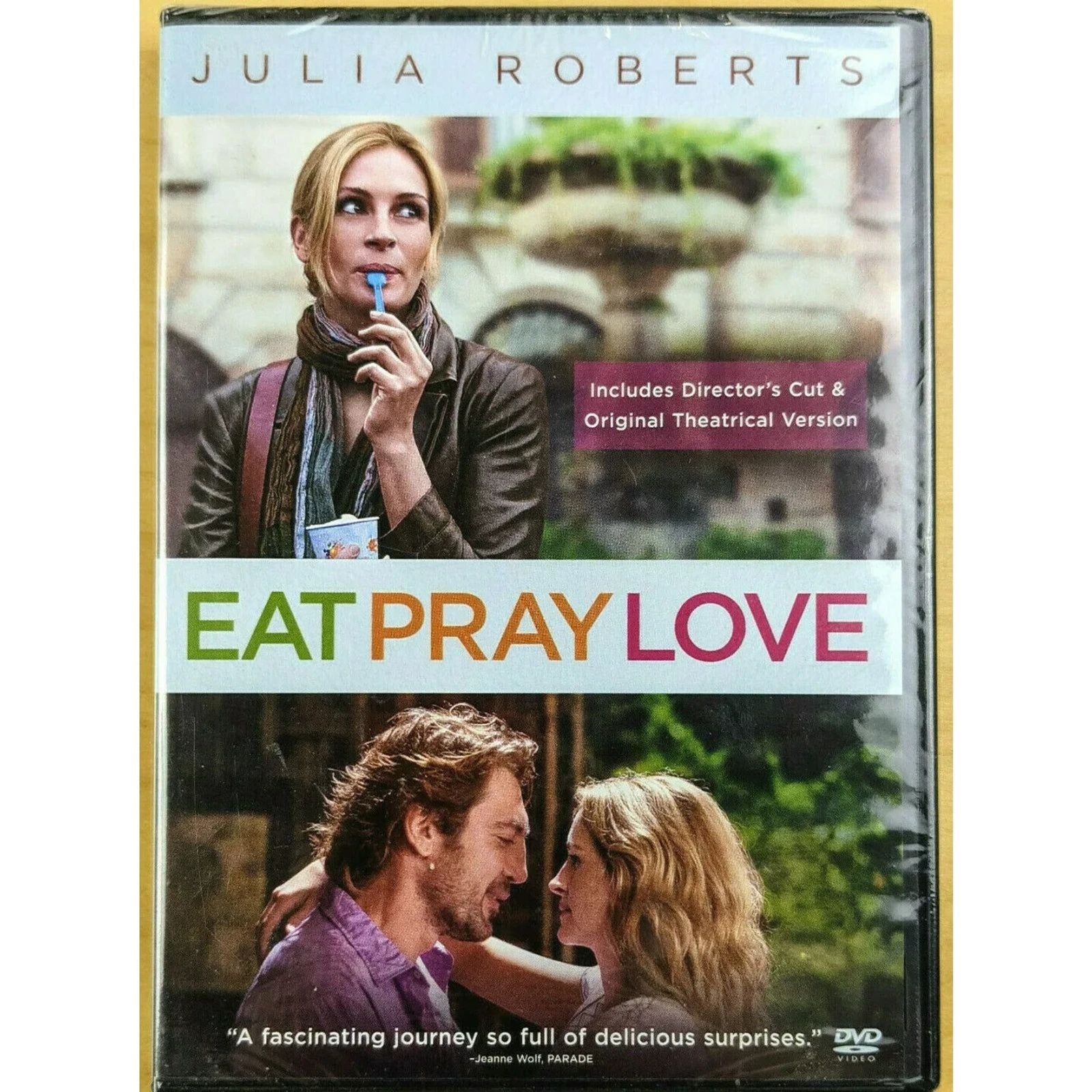 Eat Pray Love (DVD) Julia Roberts, Javier Bardem - Factory Sealed