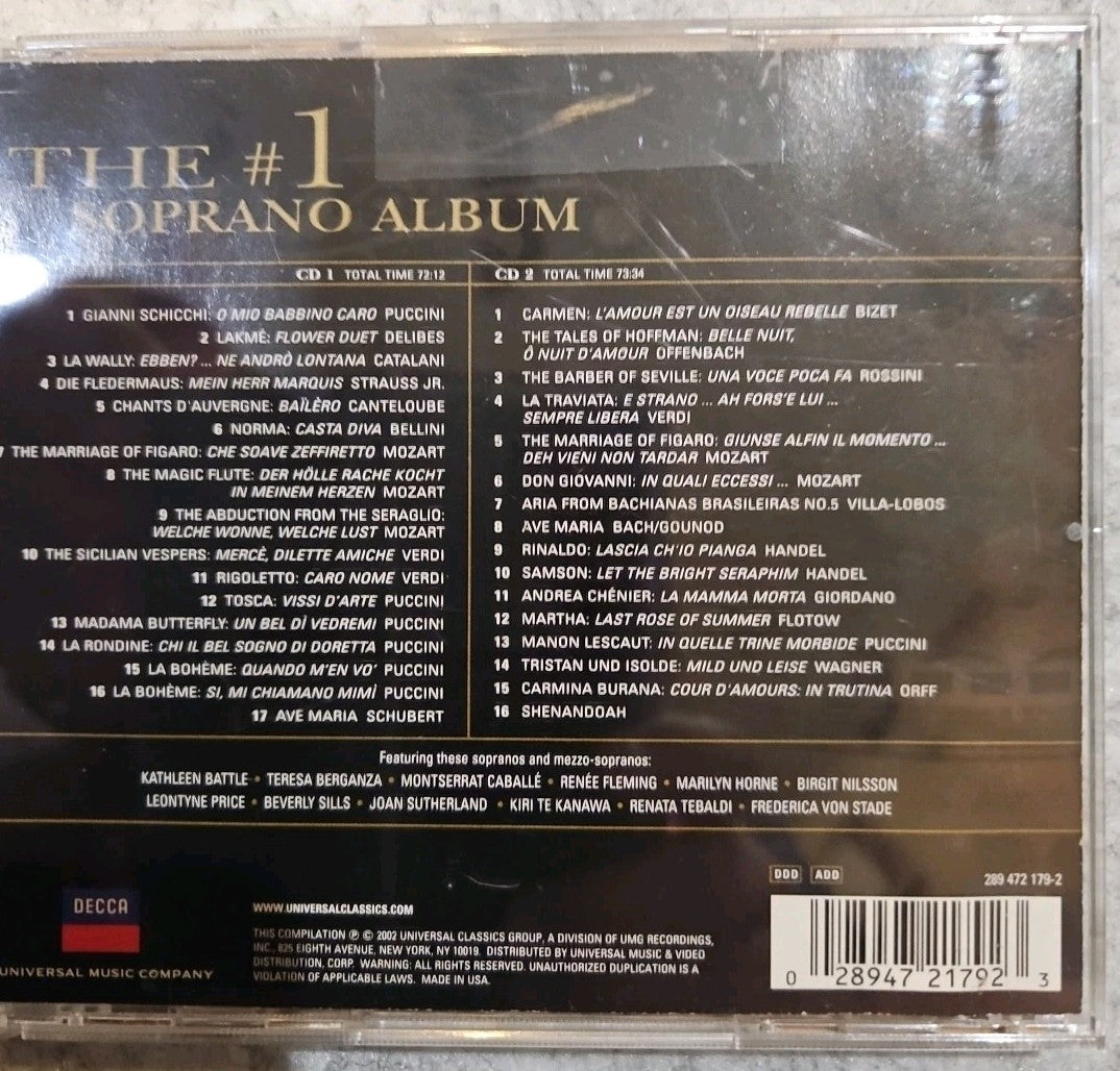 No 1 Soprano Album by Various (CD, 2002)