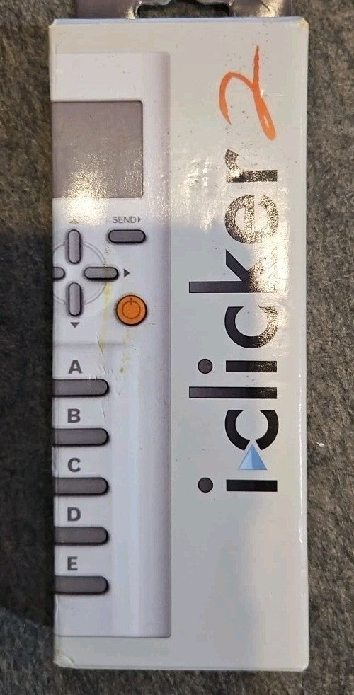ICLICKER 2 Student Classroom Response System Remote Control - Tested Works