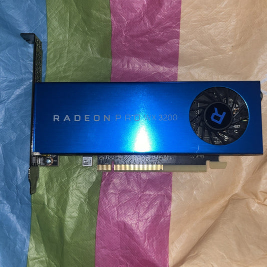 AMD Radeon Pro WX 3200 4GB GDDR5 Graphics Card (100-506115).  Tested.