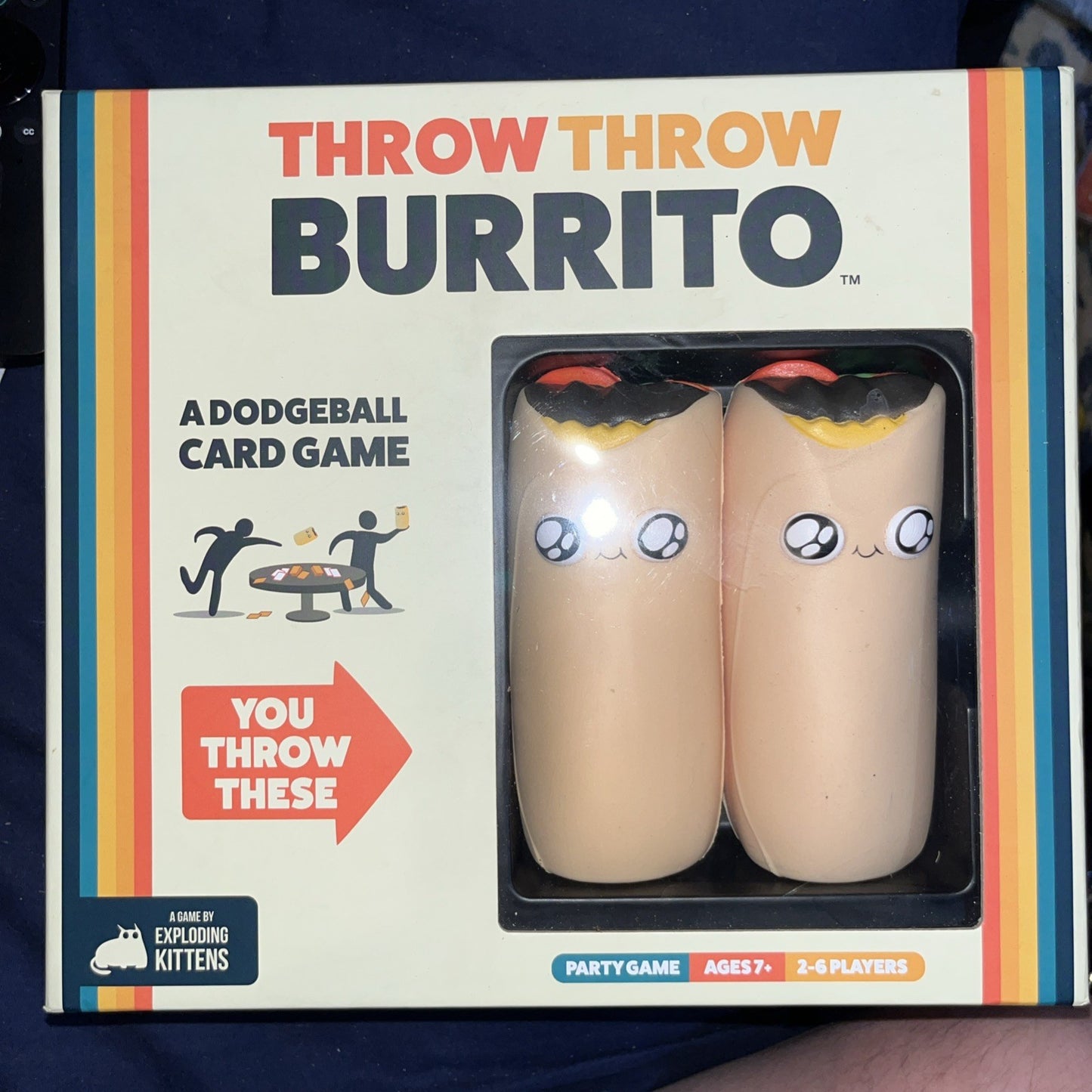 EXPLODING KITTENS Throw Throw Burrito Card Game