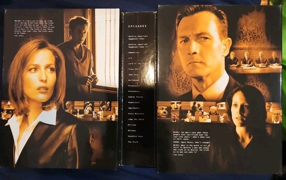 The X-Files - The Complete Ninth Season (DVD, 2004, 7-Disc Set) Missing Disc