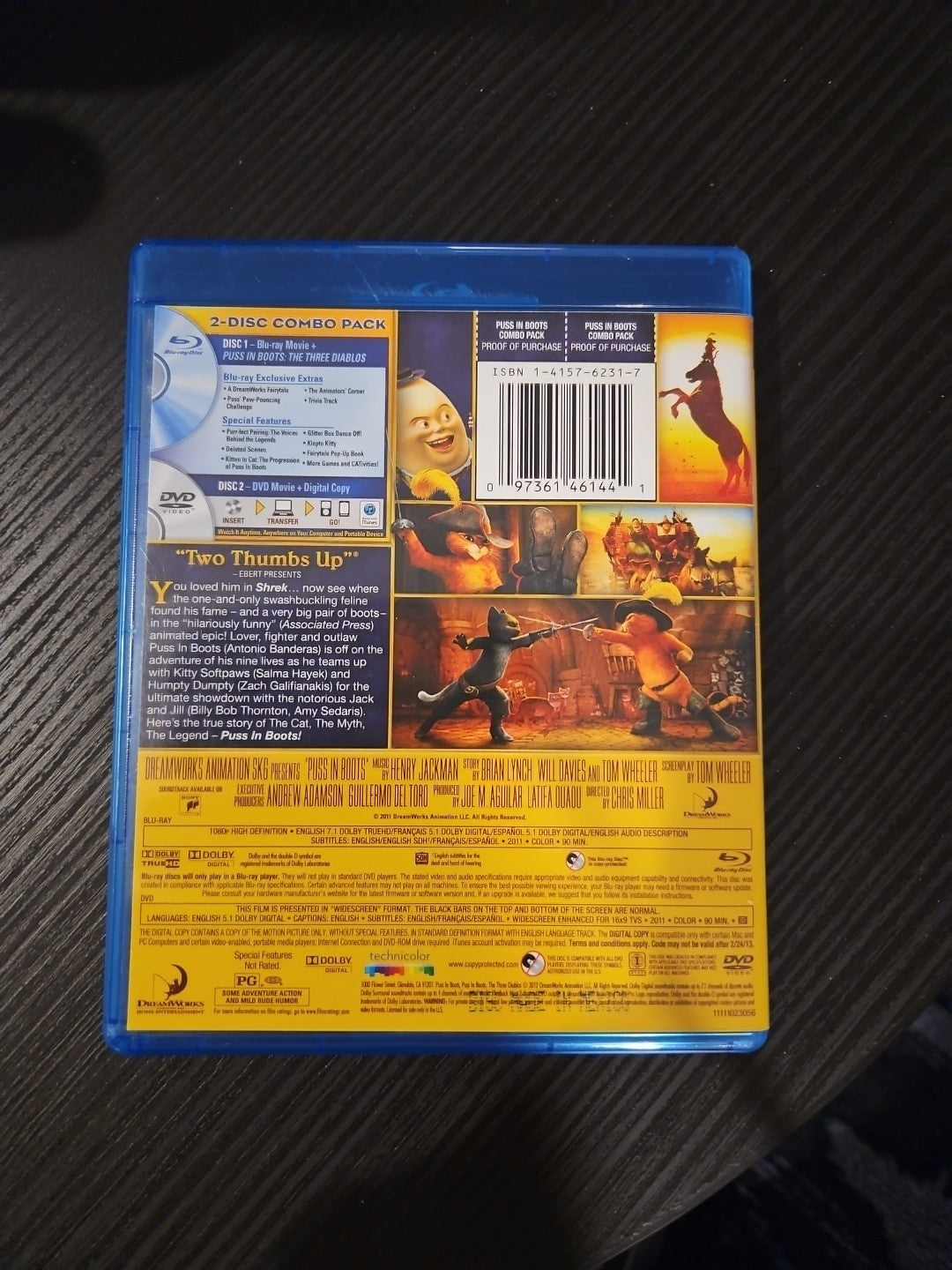 Puss in Boots (Blu-ray, 2011)