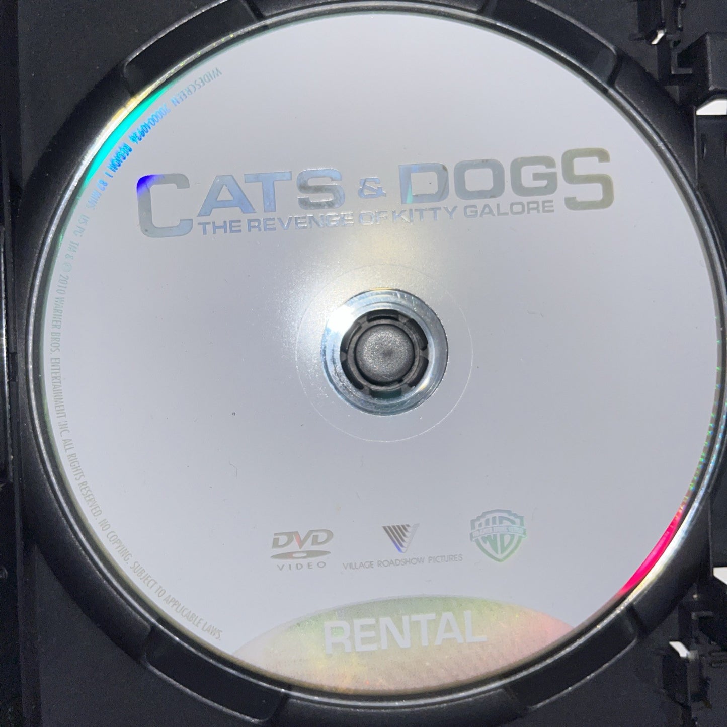 Cats & Dogs: The Revenge of Kitty Galore (DVD, 2010) Tested. Former Rental