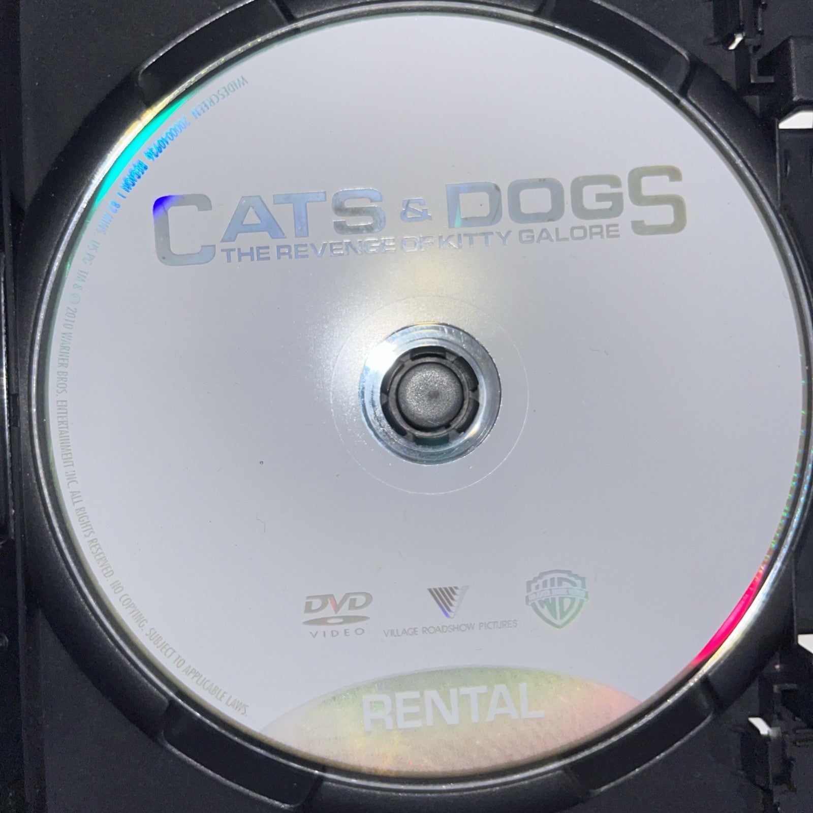 Cats & Dogs: The Revenge of Kitty Galore (DVD, 2010) Tested. Former Rental