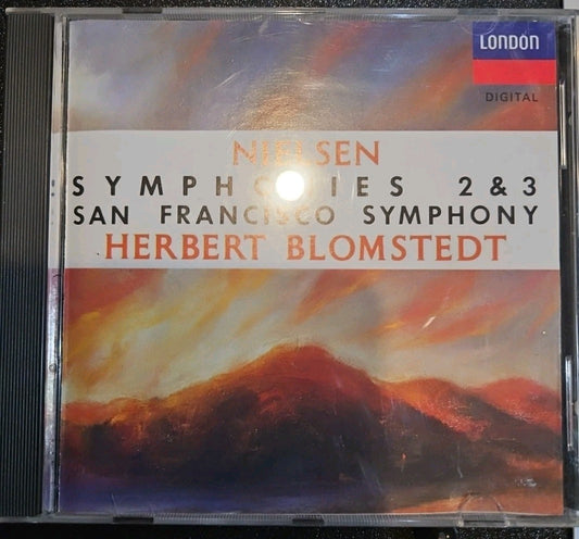 Nielsen: Symphonies 2 & 3 / Blomstedt, San Francisco Sym (CD, Aug-1990, London)