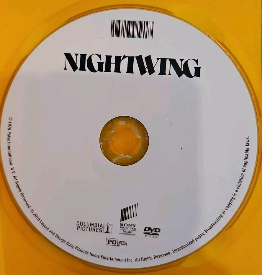 Nightwing (DVD, 1979) Slm Case.  Cropped Sleeve
