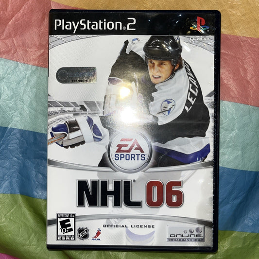 NHL 06 (PS2) Tested. Manual. Original Case