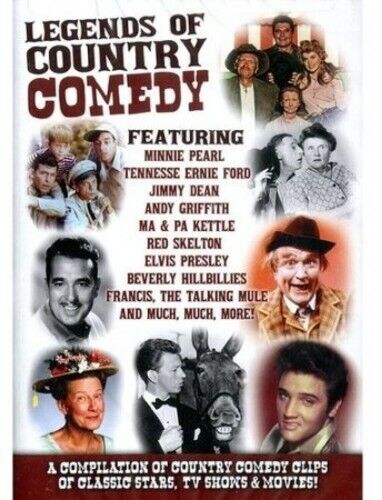 Legends of Country Comedy (DVD, 1993) Sealed