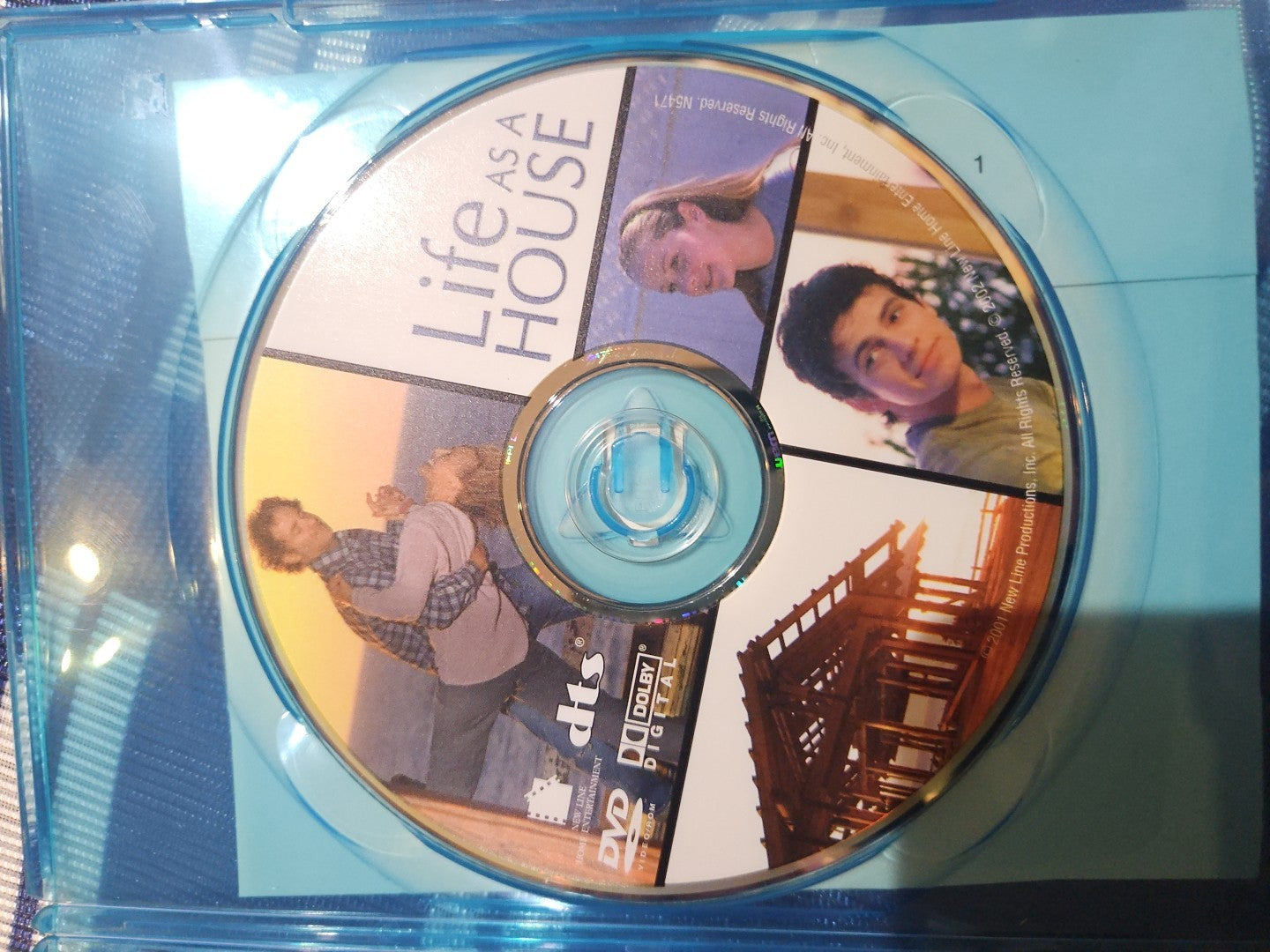 Life As a House (DVD, 2001) Slim case tested cropped artwork.