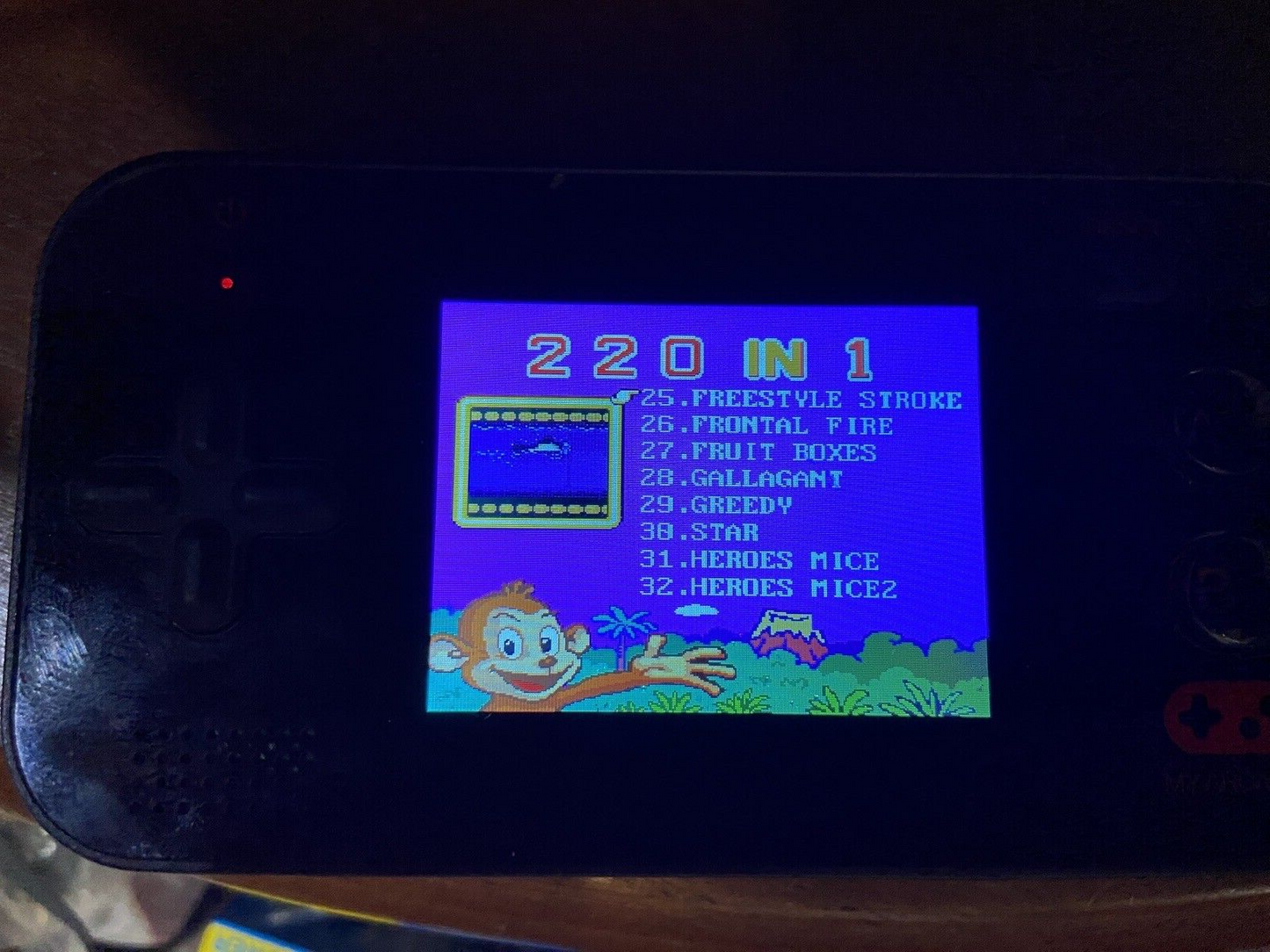 My Arcade Gamer V - 220 In 1 Retro Style Portable Handheld Game System