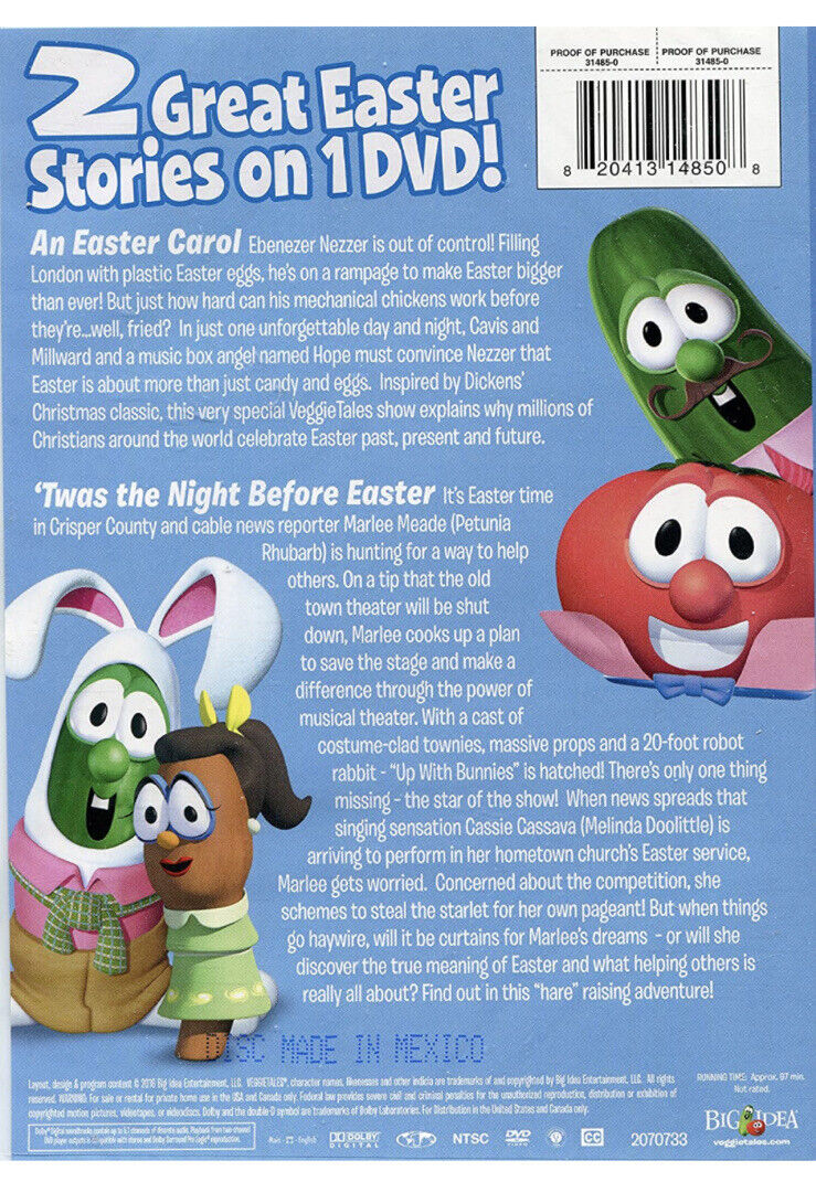 VeggieTales Double Feature - An Easter Carol and 'Twas The Night Before East...