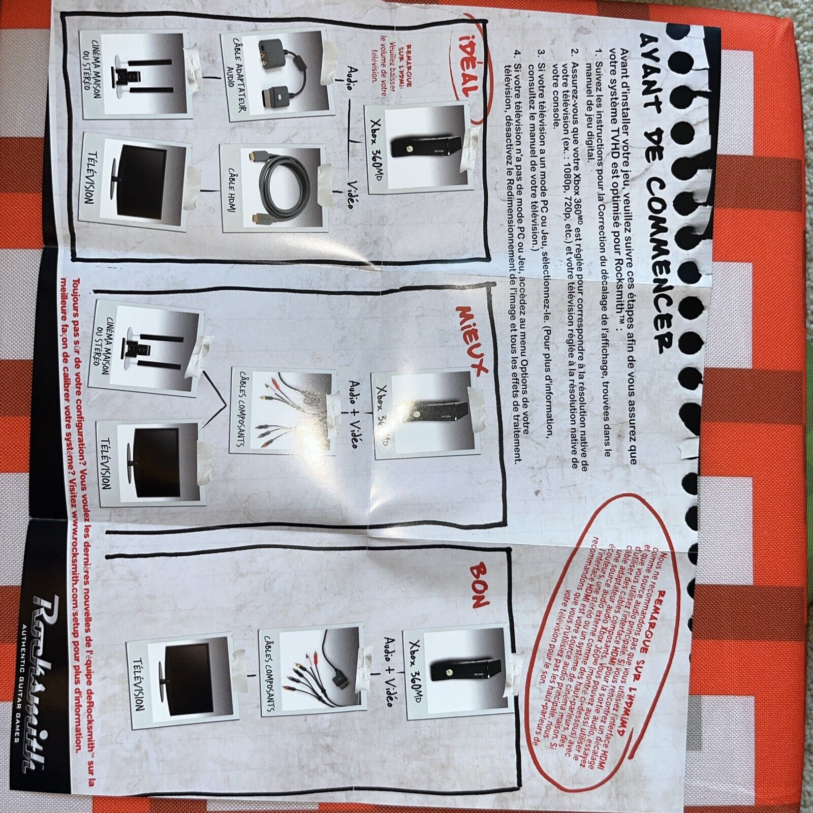 Rocksmith (Microsoft Xbox 360, 2011) CIB. With sticker sheet. manual. New case