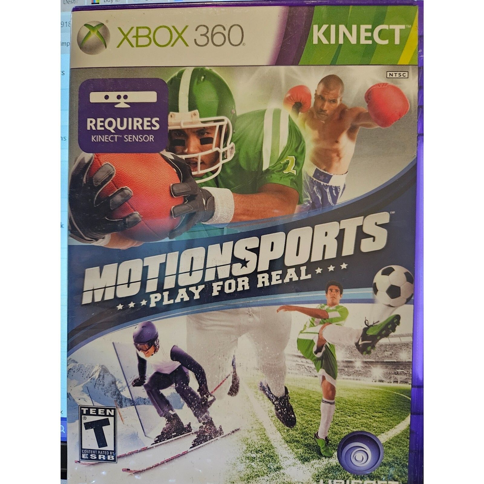 Motionsports (Microsoft Xbox 360, 2010) TESTED. NEW CASE. RESEALED.