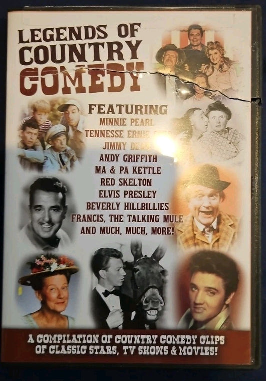 Legends of Country Comedy (DVD, 1993) Sealed