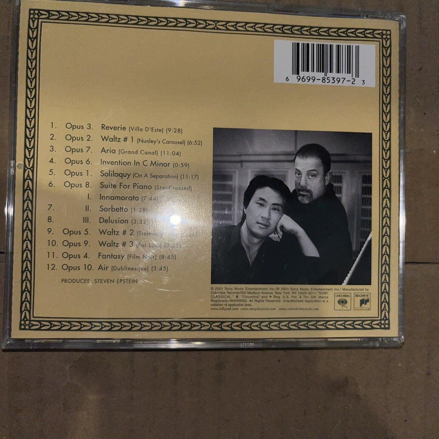 Richard Joo : Billy Joel: Fantasies & Delusions, Op. 1-10 - Music for Solo