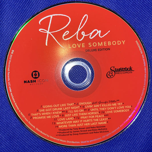 Reba: Love Somebody (CD)  Disc Only!