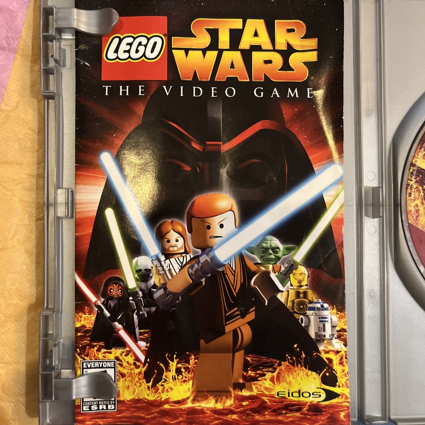 LEGO Star Wars: The Video Game (PS2)  CIB. Manual. Tested.