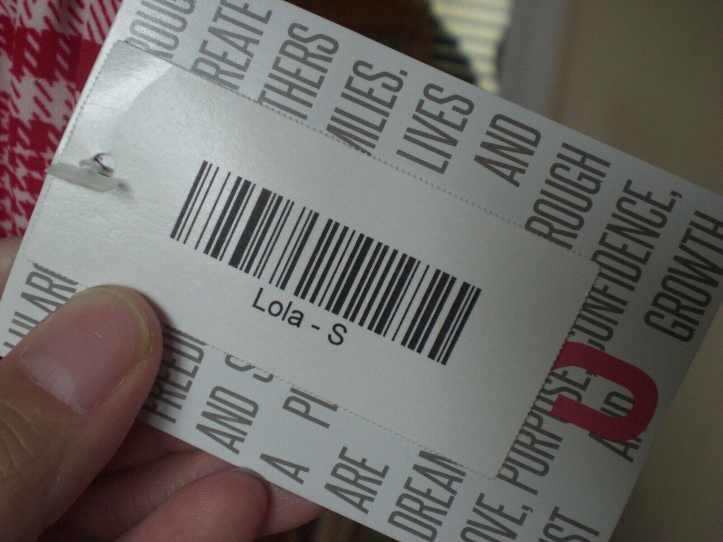 NWT LuLaRoe Red White Plaid Lola Skirt SMALL