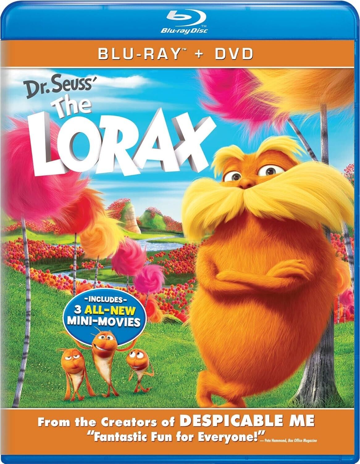 Dr. Seuss' The Lorax Combo Pack (Blu-ray + DVD) new