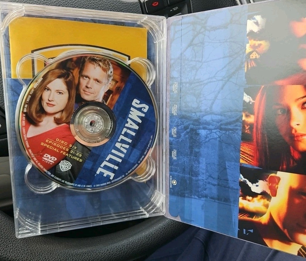 Smallville - Season 2 (DVD, 2004, 6-Disc Set) Tested