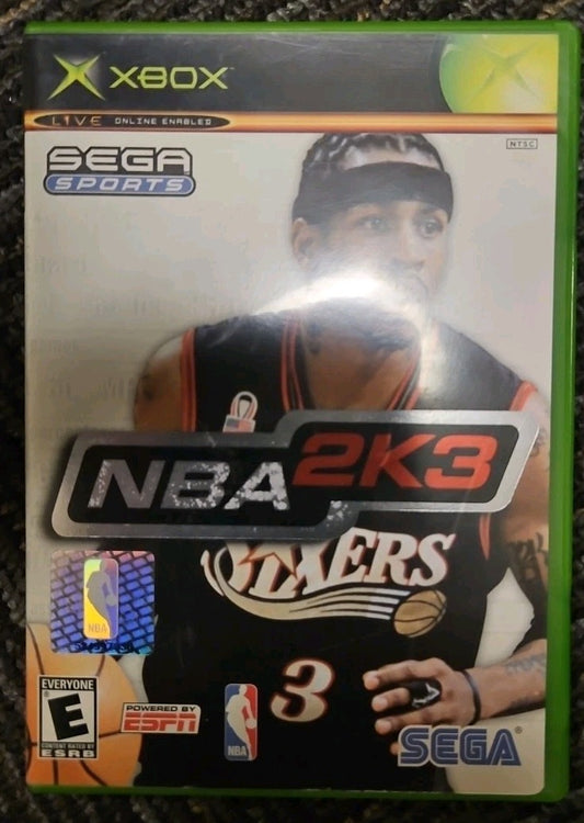 Nba 2K3 - Xbox. Tested. No Scratches. New Case