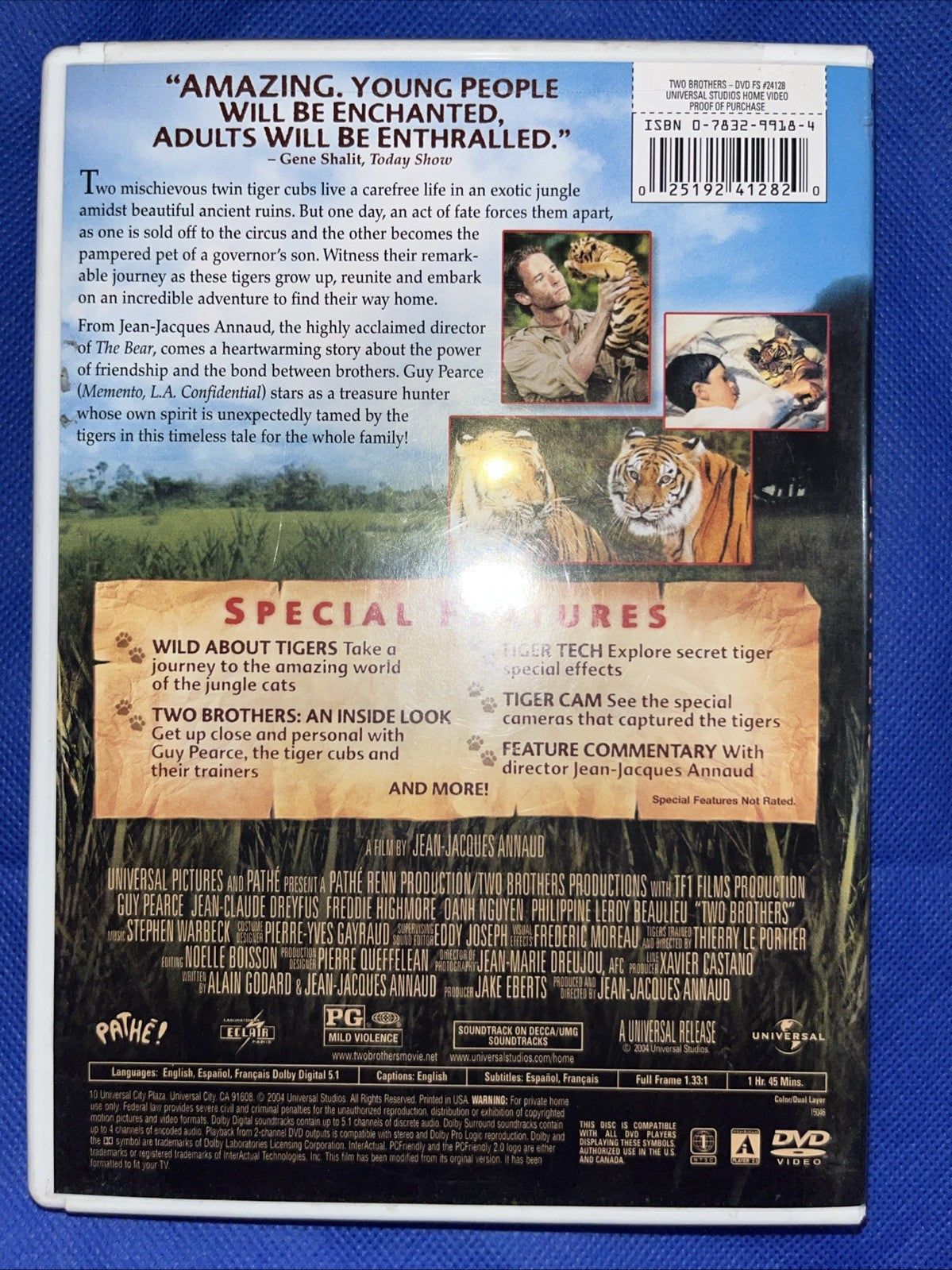 Twobrothers (DVD, 2004) Sealed