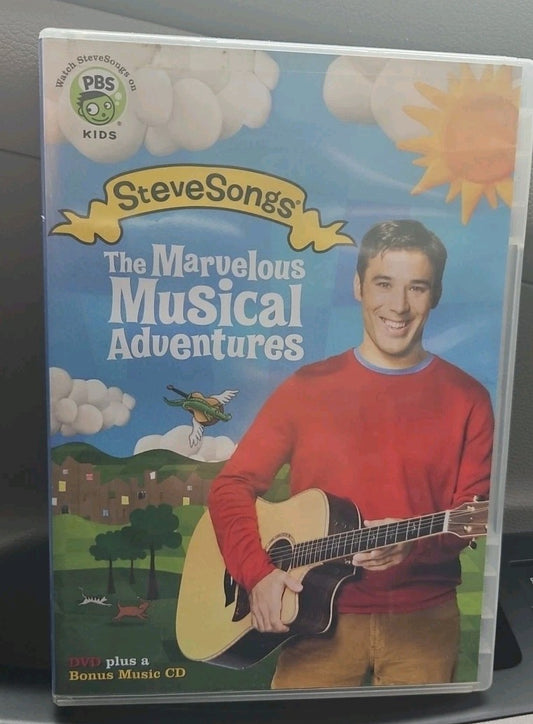 The Marvelous Musical Adventures (DVD/CD) Sealed