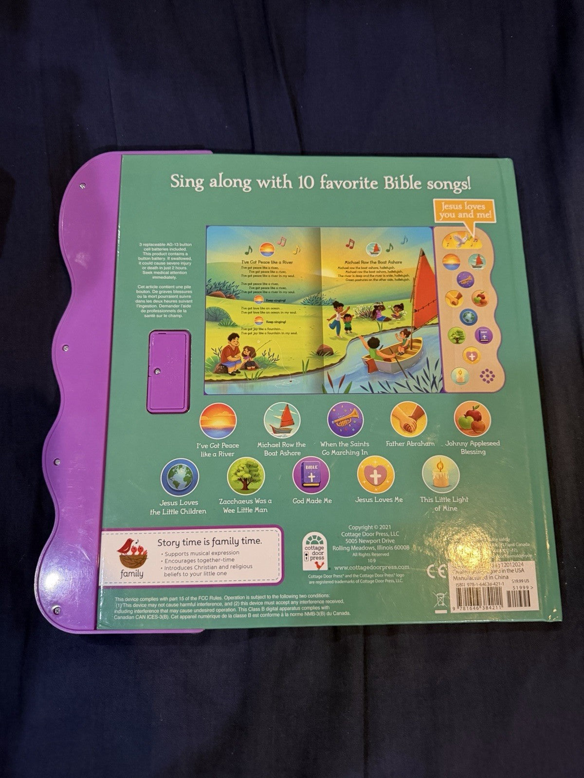 Best-Loved Bible Songs (Little Sunbeams) by Rose Nestling (2021, Children's...