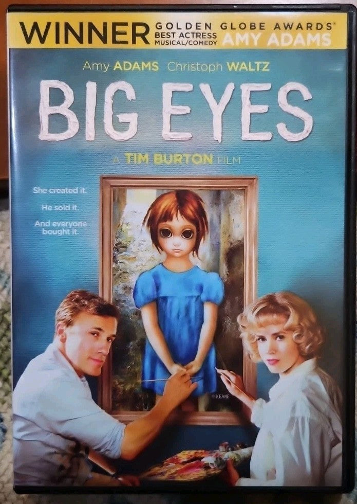 Big Eyes (DVD, 2014) New Sealed