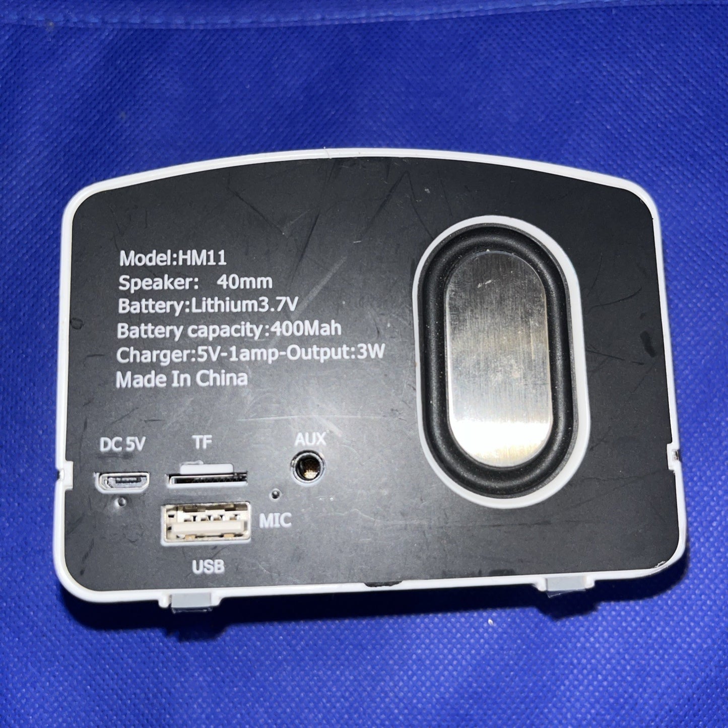 Bluetooth +Aux Retro Classic Faux Radio Speaker Model HM11