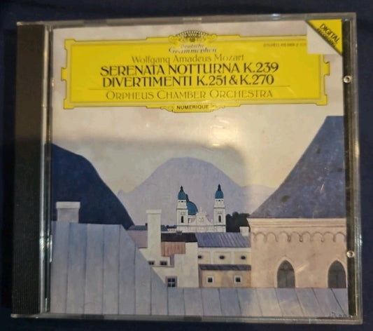 Mozart: Serenata Notturna, Div by Orpheus Chamber Orchestra (CD, 2013)