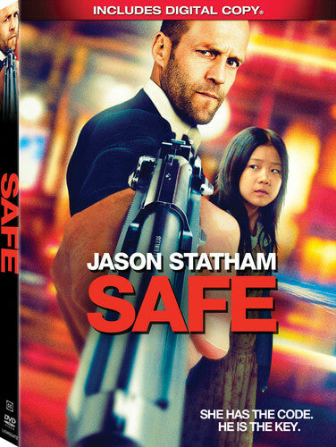 Safe (DVD, 2012) Slipcase. Artwork Cropped. Tested