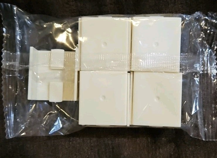 7 Piece 9ft Panduit Channel, 2 Sided Tape, 7 Couplers , 2 Tees, 6 90s, 2 Top 90s