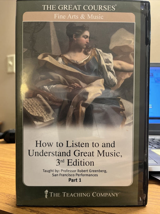 How to Listen to and Understand Great Music by Robert Greenberg (Compact Disc)