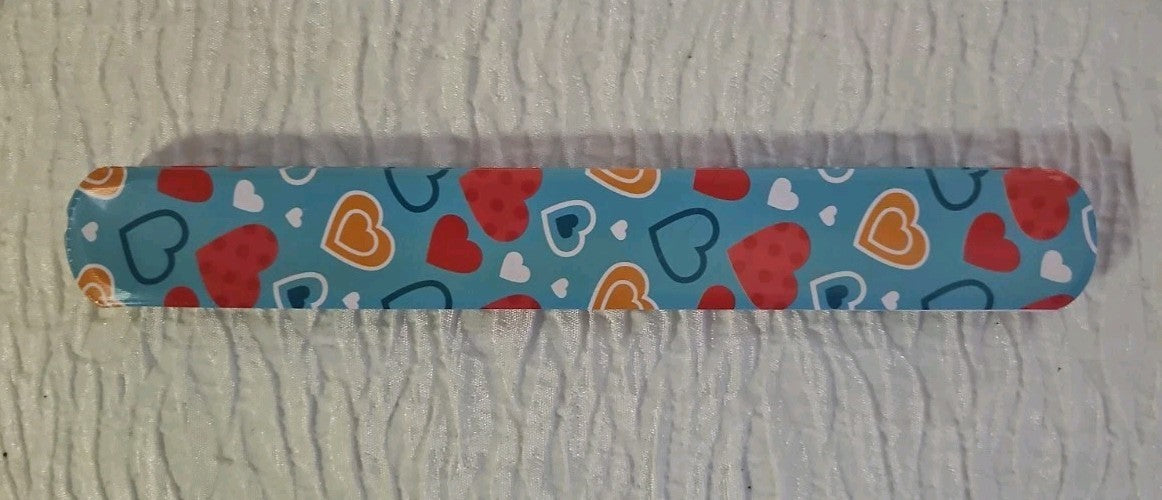 Slap Band Slap Bracelet  Vinyl Coated